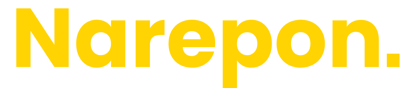 Narepon ロゴ文字